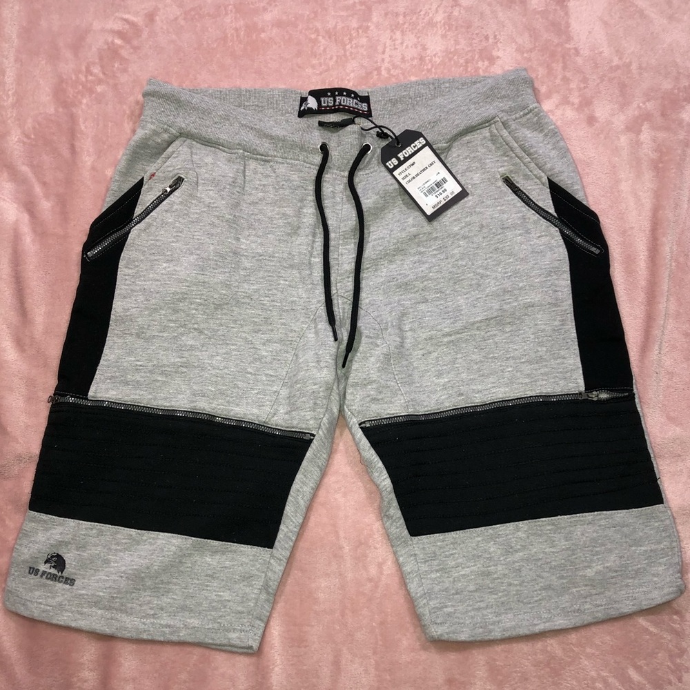 NWT Men’s US Forces Grey Shorts Large